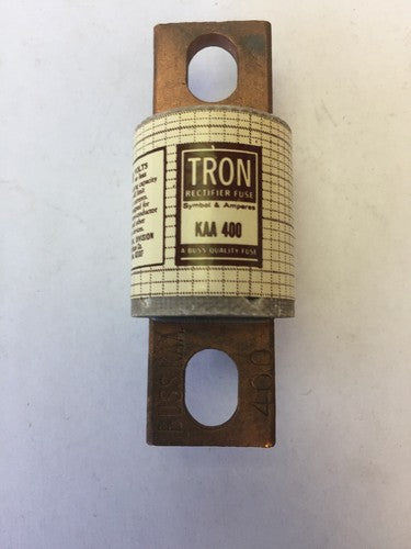 TRON KAA400 RECTIFIER FUSE 400 AMP 130 VOLTS0