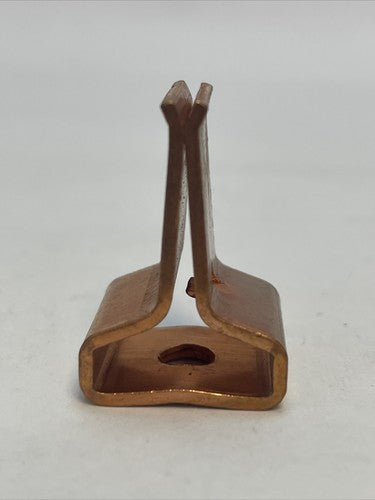 PENN-UNION 61-100A BRONZE FUSE CLIP KNIFE TYPE 61-100A 250-600V (LOT OF 6)3