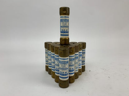 Littlelfuse One-Time NLN45 45A 250V Fuse "Lot of 16"0