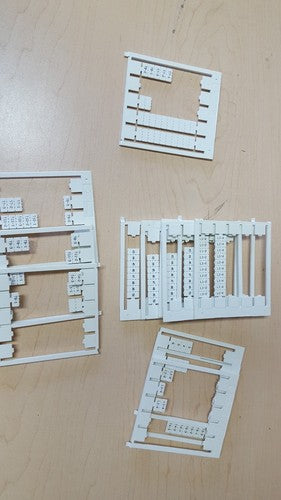 PARTIALS Allen Bradley 1492-SM6X12 Ser. B Markers 0