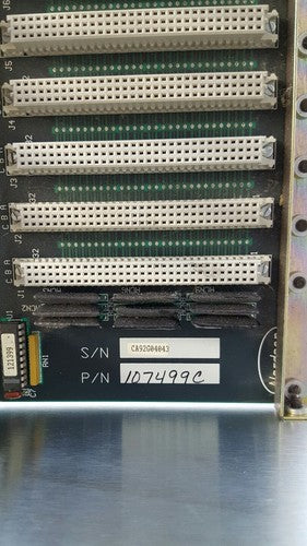 NORDSON 107499C BACK PLANE P4000 PLC RACK1