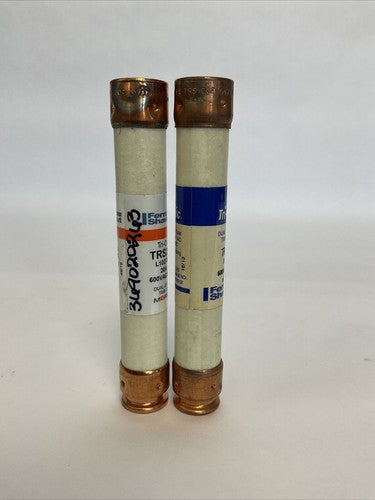 FERRAZ SHAWMUT TRS20R 20A 600VAC 300VDC TRI-ONIC FUSE DUAL ELEMENT (LOT OF 2)2