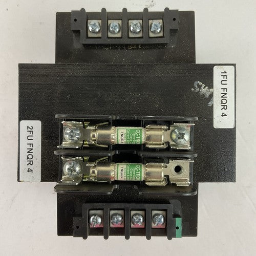CUTLER HAMMER C0500E3CFBXXRT TRANSFORMER 500VA 50/60HZ FNQ-R-4 4AMP FUSES0