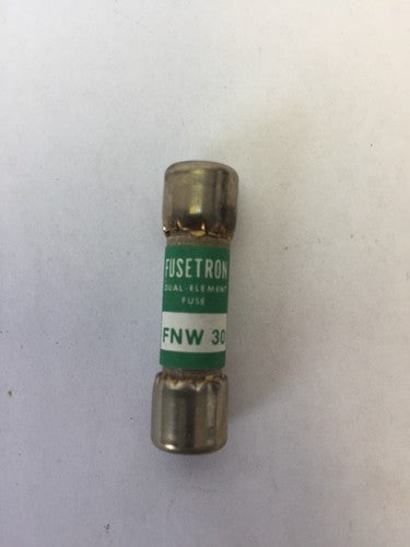 FUSETRON FNW30 DUAL-ELEMENT FUSES 250 VOLTS (LOT OF 10)0