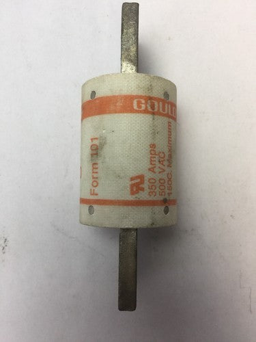 GOULD SHAWMUT AMPTRAP A50P350 FUSE 350 AMP 500VAC TYPE 4 FORM 1012