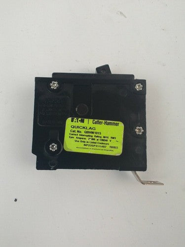 CUTLER HAMMER QBHW1015 CIRCUIT BREAKER ONE POLE 1