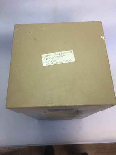 MICRON CVCN1K5KB1519W POWER CONDITIONER 1.5KVA VOLTS PRI. 95-130/190-260 VOLTS 2