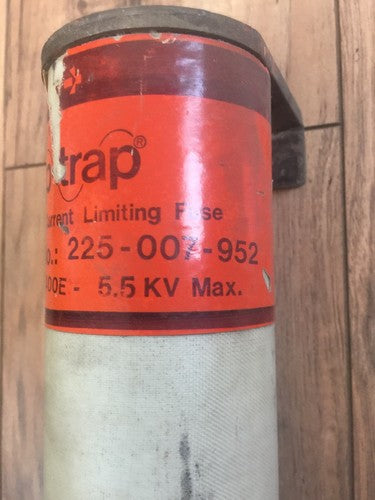 GOULD SHAWMUT AMP-TRAP 225-007-952 CL-14 CURRENT LIMITING FUSE 400E 5.5KV MAX2