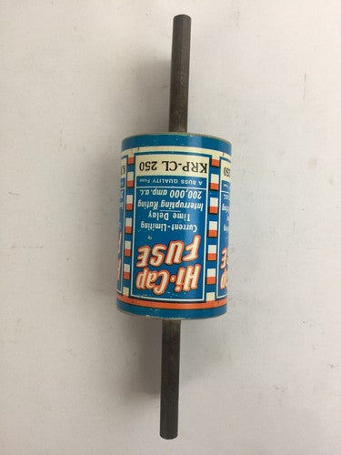 BUSSMAN KRP-CL 250 HI-CAP FUSE CURRENT-LIMITING TIME DELAY 250AMP 600VAC6