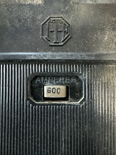 ITE ET9395 1000AMP CIRCUIT BREAKER FRAME 3P 600VAC 250VDC WITH 600AMP TRIP UNIT3