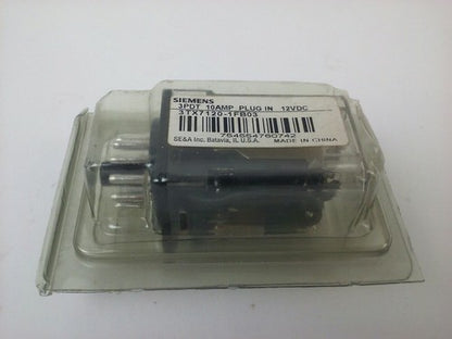 SIEMENS 3TX7120-1FB03 PLUG IN  10A@120V, 10A@240V, 1/3HP@120V, 1/2HP@240V, 12VDC0