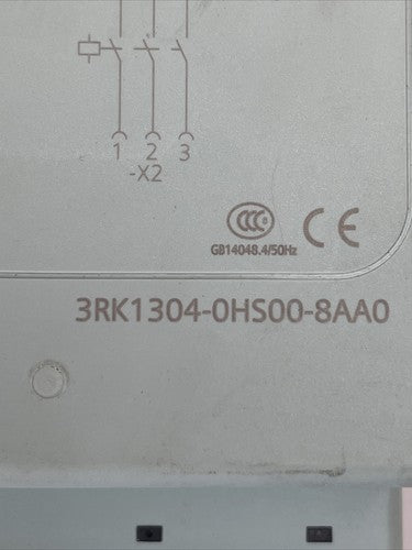 SIEMENS ASM 3RK1304-0HS00-8AA0 DISCONNECT MODULE 400VAC 25A 3PH1