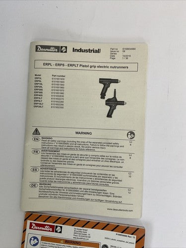 DESOUTTER 6151652280 ERP5LT ELECTRIC NUTRUNNER10