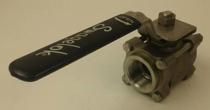 SWAGELOCK SS-67PF24 BALL VALVE 1500 PSI@100F, 103 BAR@38C, 450F@ 500PSI, 1.25in3