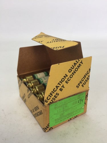 ECONOMY LENR 1-1/4 ECON-LIMITER CLASS RK5 FUSE 250VAC 1-1/4AMP (BOX OF 10)0