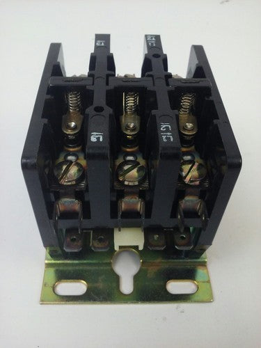 JOSLYN CLARK DP3C253-120 DEFINITE PURPOSE CONTACTOR 3P 25A FLA 30A RES 120V COIL3