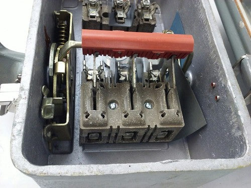 SQ D. H361ND SER. D1, SAFETY SWITCH, 30A, 277/480VAC, FUSIBLE, NEMA 4&5, NEW5