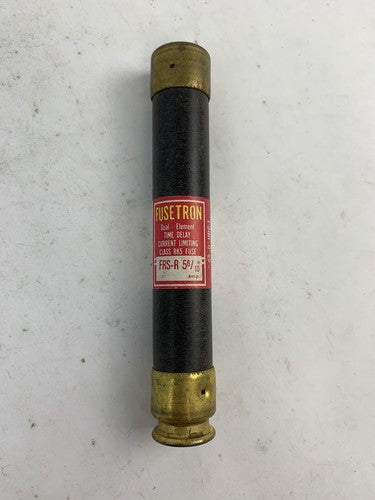 Bussmann Fusetron Dual-Element  FRS-R-5 6/10 5 6/10A 600V Fuse "Lot of 10"1