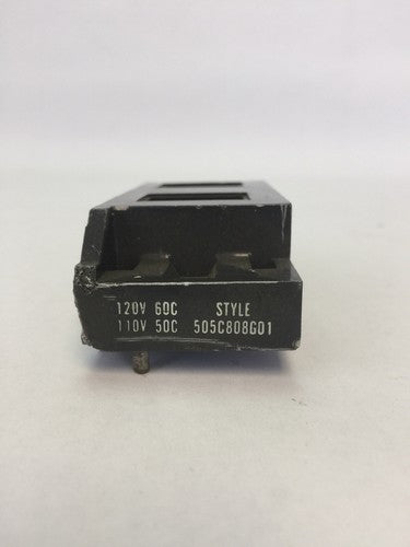 CUTLER HAMMER 505C808G01 COIL 120V 60CY 110V 50CY1