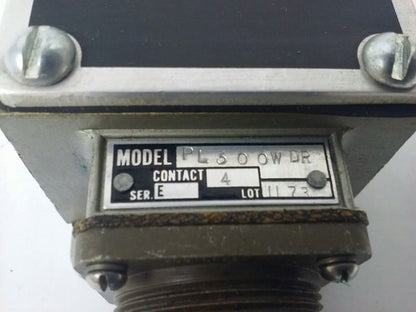 R.B.DENISON PL300WDR2M4, SERIES D,LOX-SWITCH LIMIT SWITCH,600V,NEW SURPLUS,PL3002