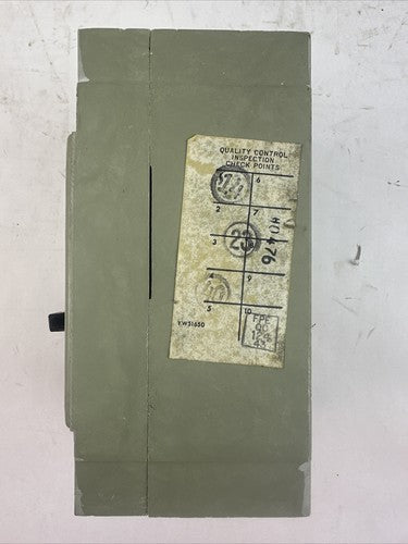 FPE HEF631050 3POLE 50AMP 125/250VDC 600VAC CIRCUIT BREAKER4