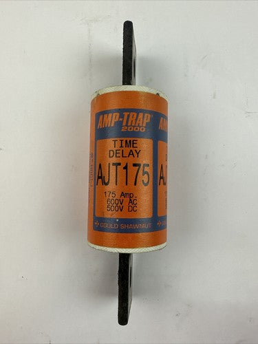 GOULD SHAWMUT AJT175 600VAC 500VDC 175A AMP-TRAP 2000 TIME DELAY FUSE0