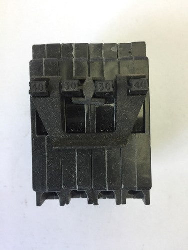 ITE QT2-4030 3 EQ-T QUAD UNITS PLUG-IN CIRCUIT BREAKER 120/240VAC 40/30-40/30A3