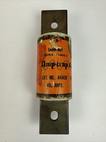 SHAWMUT A4J400 AMP-TRAP FUSE 400AMP 600VAC CLASS J0