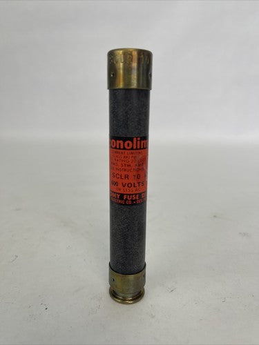 ECONOLIM SCLR10 CURRENT LIMITING CLASS RK1 FUSE 600VAC 10AMP (LOT OF 11)1
