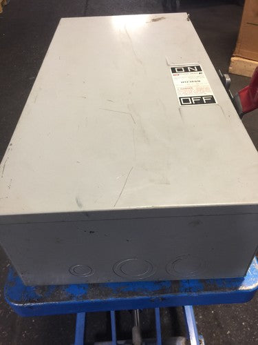 FPE H1236SN HEAVY DUTY SAFETY SWITCH 600 VAC 200 AMP 150 MAX HP 3 POLES4