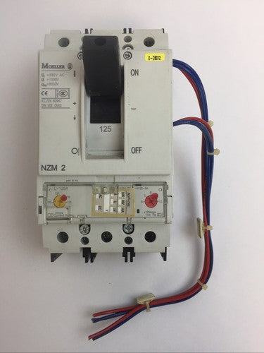 MOELLER NZMB2 CIRCUIT BREAKER 125A 600VAC0