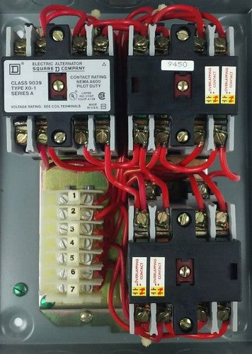 SQUARE D CLASS 9039 TYPE XG1V03, SER. A, 240V COIL RATING, TYPE 1 ENCLOSURE, NEW5