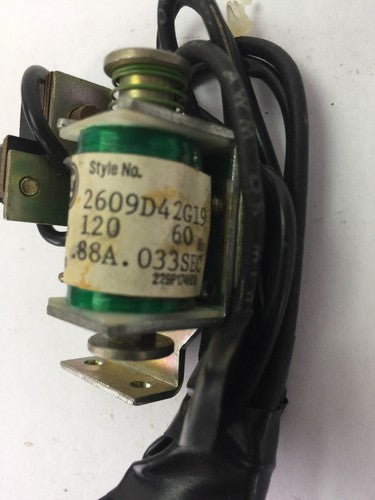 WESTINGHOUSE/CUTLER HAMMER 2609D42G19 SHUNT TRIP 120VAC 60HZ 0.88A 0.033SEC 1