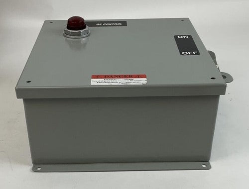 GENERAL ELECTRIC CR1062S3AAT302R MANUAL MOTOR STARTER 3POLE 120V7