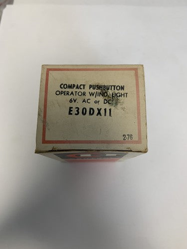 Cutler-Hammer Compact Pushbutton Operator E30DX110