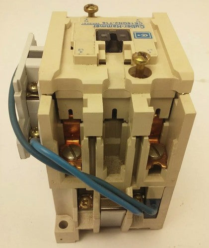 CUTLER HAMMER CE15GN2-T16, SER. B1, CONTACTOR, 1PH, 2P, 37A, 600V, 5HP, 60HZ,NEW6