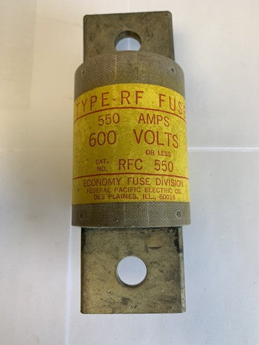 Economy Fuse RFC550 550A 600V Type-RF Fuse1