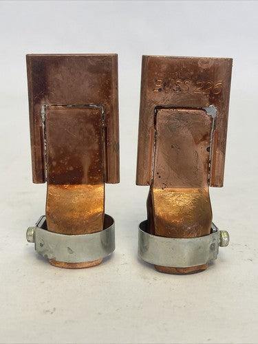 BUSS 226 1 PAIR FUSE REDUCER MAKE 35 TO 60 AMP 250V FUSETRON OR ORDINARY FUSES0