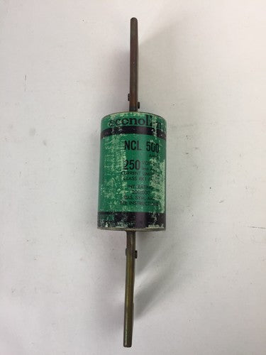 ECONOMY NCLR500 CURRENT LIMITING FUSE 500A 250VAC CLASS RK10