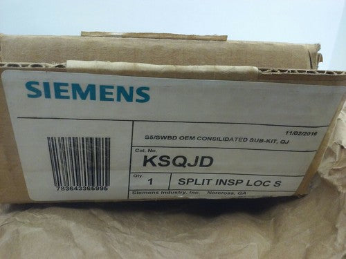 SIEMENS KSQJD S5/SWBD OEM CONSILIDATED SUB KIT QJ SPLIT INSP LOC D1