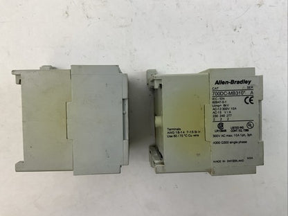 ALLEN BRADLEY 700DC-MB310* RELAY 300VAC 10A SER A (LOT OF 2)1