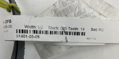 MSC 95250064 BACK BAND SAW BLADE 5'8"X1/2X.025 14T3