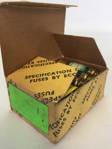 ECONOMY LENR 3 ECON-LIMITER CLASS RK5 FUSE 250VAC 3AMP (BOX OF 10)0