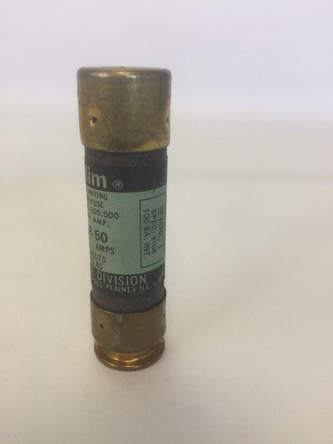 ECONOLIM NCLR 50 CURRENT LIMITING CLASS RK1 FUSE 50AMP 250VAC  (LOT OF 10)4