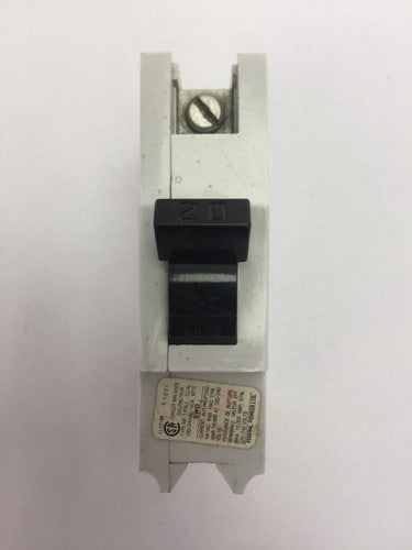 FPE TYPE NB SWD CIRCUIT BREAKER 1 POLE 20A 120/240VAC (LOT OF 4)0