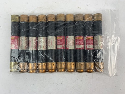 Bussmann Fusetron Dual-Element  FRS-R-1 1/8 1 1/8A 600V Fuse "Lot of 10"0