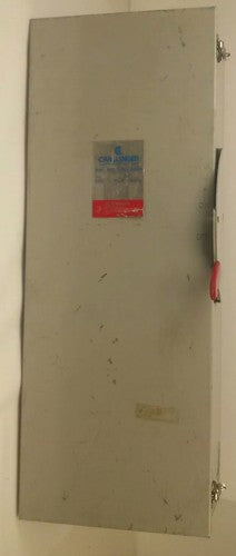 CHALLENGER RHD364NFC NON-FUSIBLE SAFETY SWITCH, 200A, 600V, 3PH, 150HP, TYPE 3R0