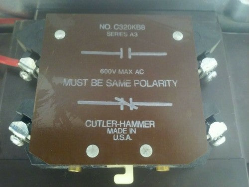 CUTLER HAMMER SIZE 5 STARTER 240V COIL W/ 42-2807-3 300/5 CURRENT TRANSFORMER6