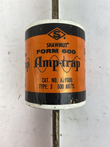 Shawmut Amp-trap A2Y600 Type 3 600A 250V Fuse3