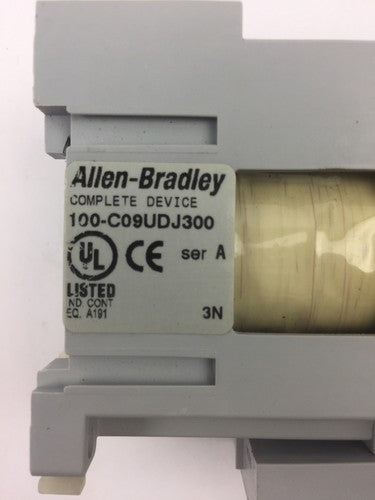 ALLEN BRADLEY 100-C09UDJ300(100-C09D*300 CONTACTOR & 100-FSD250 SURGE PROTECTOR 1
